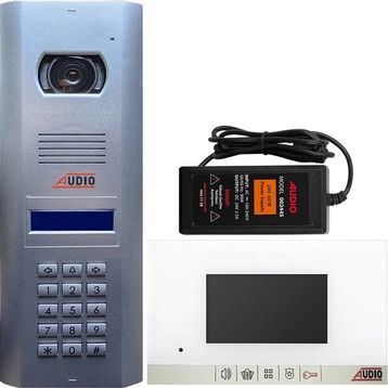 Audio 1198B 12 Daire 4.3 İnç Görüntülü Diafon