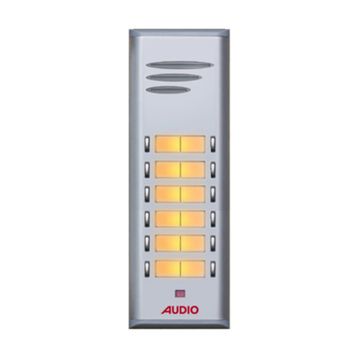 Audio ET 004845 12'li Çift Butonlu Zil Paneli