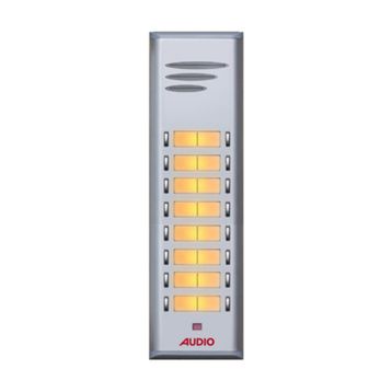 Audio ET 004845 16'lı Çift Butonlu Zil Paneli