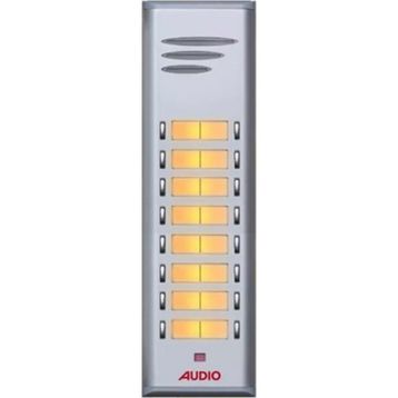 Audio ET 004845 16'lı Çift Butonlu Zil Paneli