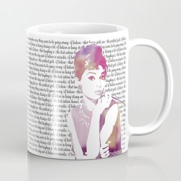 Audrey Hepburn Kupa Bardak