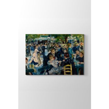 Auguste Renoir - Dance At Le Moulin Tablosu