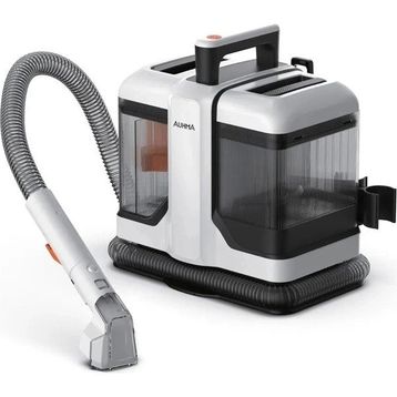 Auhma 2 Başlıklı Leke Çıkarıcı 450 Watt Beyaz Koltuk ve Halı Yıkama Makinesi