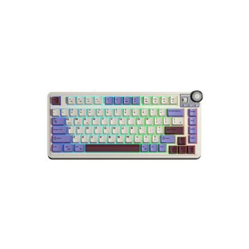 Aula AU75 RGB Mekanik TKL Seiya Switch Kablosuz Bej Oyuncu Klavyesi