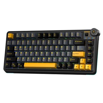 Aula AU75 Siyah 3 Modlu Rgb Hot Swap Mekanik Tkl Seiya Switch Kablosuz Makrolu Klavye