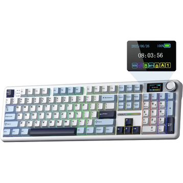 Aula F108 Pro Reaper Switch Kablolu/Kablosuz Mavi Gaming Klavye