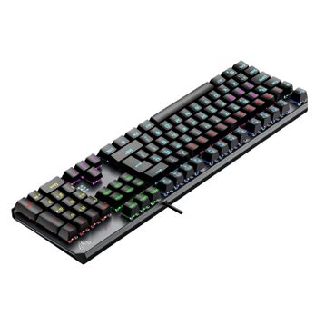 Aula F2066 Blue Switch RGB Makrolu Kablolu Gaming Klavye