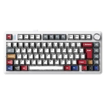Aula F75 RGB %75 TKL GrayWood V4 Switch Kablolu/Kablosuz Mekanik Gaming Klavye