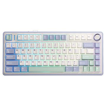 Aula F75 RGB %75 TKL Ice Vein Switch Kablolu/Kablosuz Mekanik Pastel Gaming Klavye