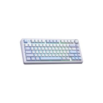 Aula F75 RGB TKL Nimbus V3 Switch Kablolu/Kablosuz Mekanik Buz Mavisi Gaming Klavye