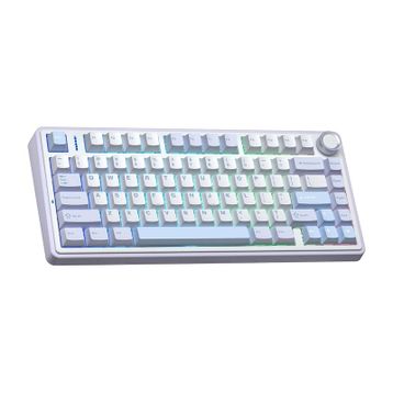 Aula F75 RGB TKL Nimbus V3 Switch Kablolu/Kablosuz Mekanik Buz Mavisi Gaming Klavye