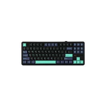Aula F87 Siyah PRO Mekanik RGB TKL GrayWood V4 Switch Kablosuz Makrolu Hot Swap Klavye