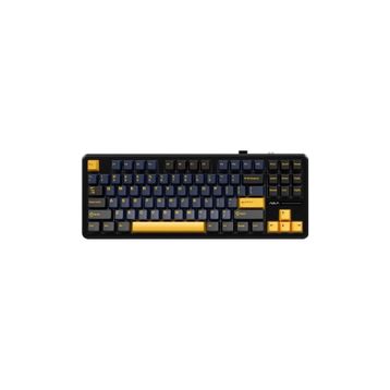 Aula F87 Turuncu Mekanik RGB TKL Graywood V3 Switch Kablosuz Makrolu Hot Swap Klavye