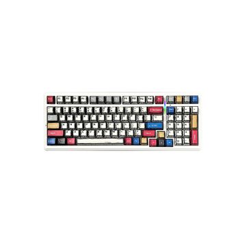 Aula F99 Comic 3 Modlu RGB Hot Swap Mekanik GrayWood V3 Switch Kablosuz Makrolu Gaming Klavye