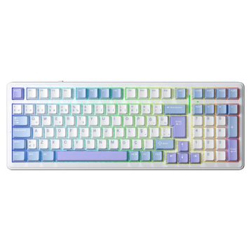 Aula F99 Mavi 3 Modlu Rgb Hot Swap Mekanik Reaper Switch Kablosuz Makrolu Klavye