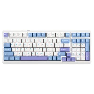 Aula F99 Mavi 3 Modlu Rgb Hot Swap Mekanik Reaper Switch Kablosuz Makrolu Klavye