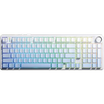 Aula F99 Pro Gradyan Mavi 3 Modlu RGB Hot Swap Mekanik Nimbus V3 Switch Kablosuz Makrolu Gaming Klavye