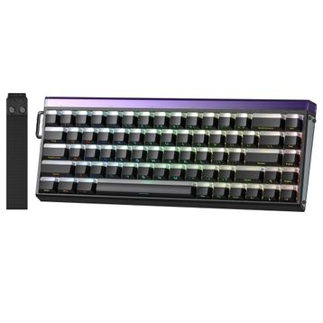 Aula Hero 68 He Rapid Trigger Jade King Switch Rgb Neon TKL Hot Swap Manyetik Gaming Klavye