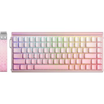 Aula Hero 84 HE Dragon King Switch Hot Swap TKL RGB Neon Pembe Kablolu Gaming Klavye