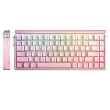 Aula Hero 84 HE Dragon King Switch Hot Swap TKL RGB Neon Pembe Kablolu Gaming Klavye