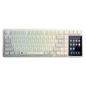 Aula L99 Bej RGB %75 TKL Caramel Latte Switch Kablolu/Kablosuz Mekanik Gaming Klavye