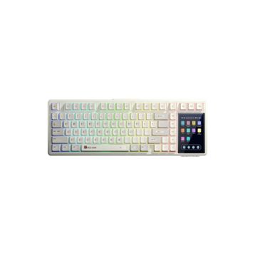 Aula L99 Bej RGB %75 TKL Caramel Latte Switch Kablolu/Kablosuz Mekanik Gaming Klavye