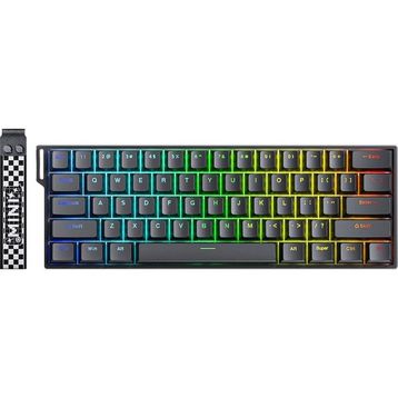 Aula Mini 60 He Siyah Rapid Trigger Stromrise Switch Hot Swap Gaming Klavye