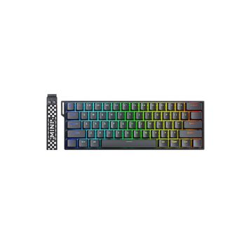 Aula Mini 60 He Siyah Rapid Trigger Stromrise Switch Hot Swap Gaming Klavye