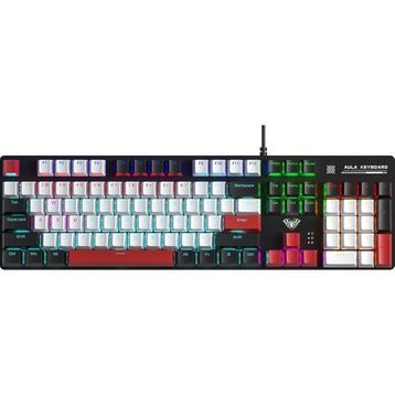 Aula S500 Blue Switch RGB Makrolu Kablolu Gaming Klavye