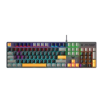 Aula S500 Blue Switch RGB Makrolu Kablolu Gaming Klavye