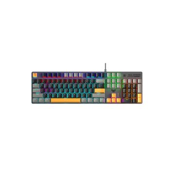Aula S500 Blue Switch RGB Makrolu Kablolu Gaming Klavye