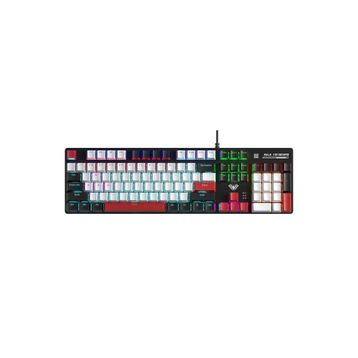 Aula S500 Blue Switch RGB Makrolu Kablolu Kırmızı Gaming Klavye