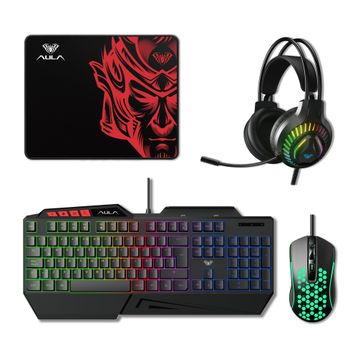 Aula T650 RGB 4'lü Gaming Set