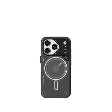 Aulumu Iphone 17 Pro Siyah Karanlıkta Parıldayan Frosted Magsafe Uyumlu Telefon Kılıfı