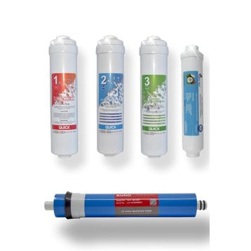 Aura MK492859233 Cebilon Silver Su Arıtma Cihazı Uyumlu 5'li Filtre Set