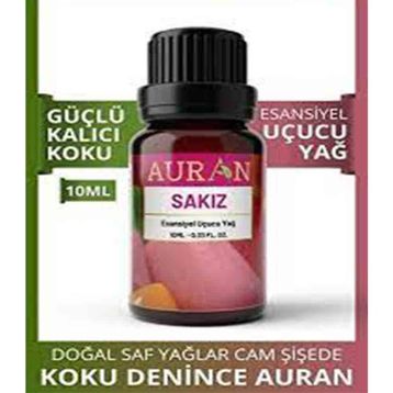 Auran 10 ml Sakız Saf Esansiyel Uçucu Yağı
