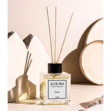 Auran 100 ml Amber Kare Bambu Çubuklu Oda Kokusu