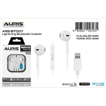 Auris ARS-BT007 Beyaz Lightning Kulaklık
