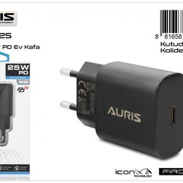 Auris ARS-CH25 25W Siyah PD Kafa