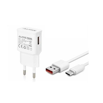 Auris ARS-CH29 2A Type-C Kablo ve Adaptör Şarj Seti