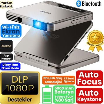Aurzen ZIP 100 Lümen Full HD Projeksiyon Cihazı