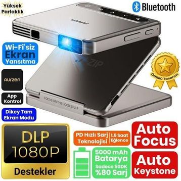Aurzen ZIP 100 Lümen Full HD Projeksiyon Cihazı