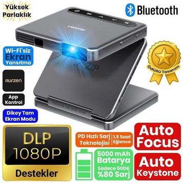 Aurzen ZIP 100 Lümen Full HD Projeksiyon Cihazı