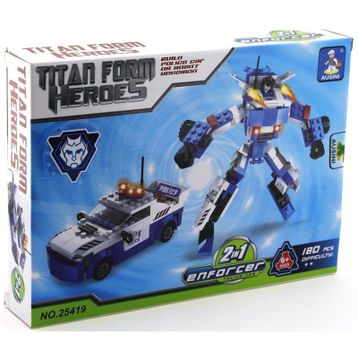 Ausini 25419 Robot 180 Parça Oyun Seti