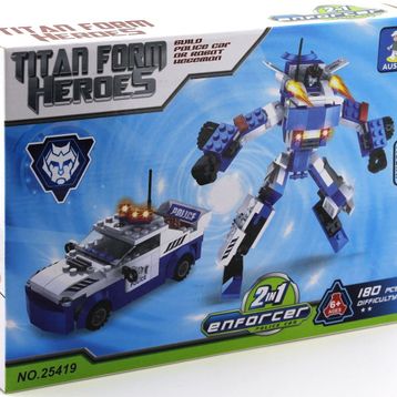 Ausini 25419 Robot 180 Parça Oyun Seti