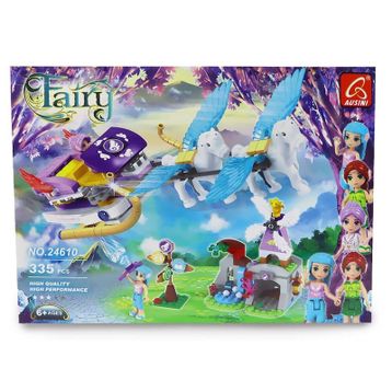 Ausini Fairy 335 Parça Uçan Atlı Kızak ve Periler