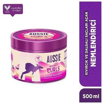 Aussie Bouncy Curls Açan Nemlendirici 500 ml Saç Maskesi
