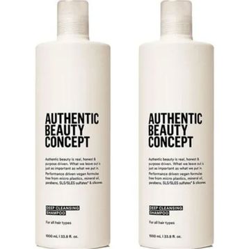 Authentic Beauty Concept 2x1000 ml Deep Cleansing Şampuan