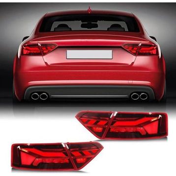 Auto GP Audi A5 B8 Kırmızı B9,5 Görünüm 2008-2012 Ledli Stop Lambası