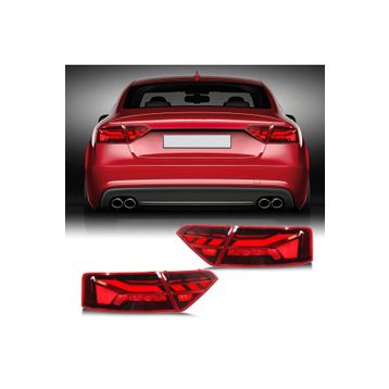 Auto GP Audi A5 B8 Kırmızı B9,5 Görünüm 2008-2012 Ledli Stop Lambası
